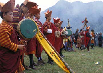 Bhutan buddhist festival