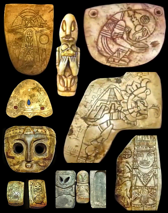 UFO - Ufology - Mayan UFO Artifacts Mayan Artifact.