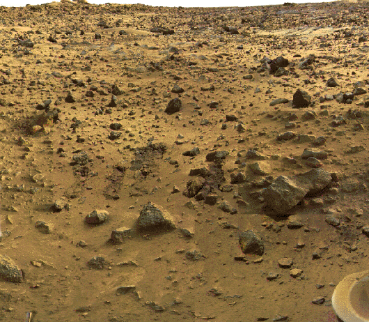 Mars Viking 1 Landing site