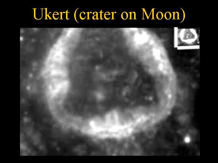 Moon Ukert Crater