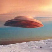 UFO Cloud Ship