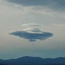 UFO Cloud Ship