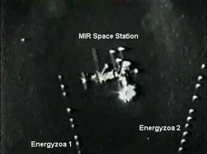 MIR Station energyzoa flyby