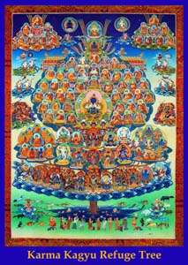 Karma Kagyu Refuge Thanka