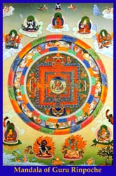 Guru Rinpoche Mandala