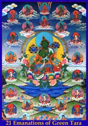 21 Forms of Tara