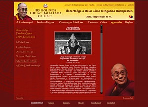 Dalai Lama Budapest
