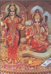 Ganesh and Lakshmi
