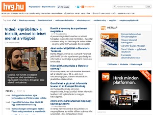 HVG.hu News Portal
