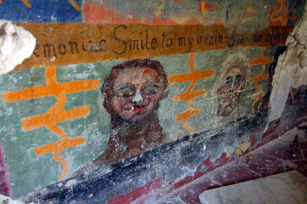 Aleister Crowley painting